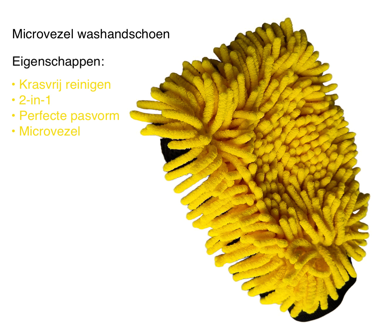 Microvezel washandschoen